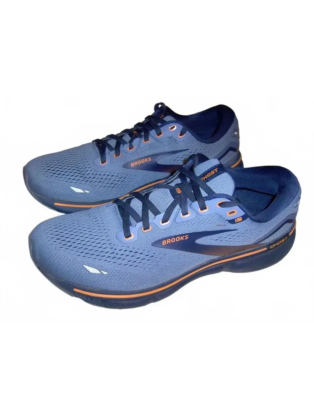Brooks Ghost 15 Mens Running Shoes - Flint Blue/Peacoat US 9